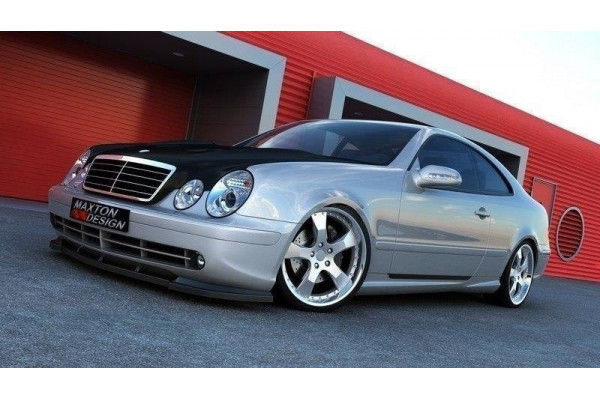 Тюнінгові накладки на пороги Mercedes CLK W208 AMG стиль