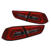 Діодні задні ліхтарі MITSUBISHI LANCER X RED SMOKE