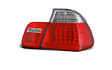 Задні ліхтарі (стопи) із діодними поворотами BMW E46 рестайлінг sedan red white