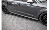 Тюнінгові накладки на пороги Audi S3 8V Sportback рестайл