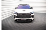 Нижній дифузор під передній бампер Audi Q4 E-Tron Sportback Mk1 вер. 2