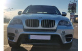 Передні тюнінгові фари BMW X5 E70 з 3D ангельськими вічками (XENON OEM)