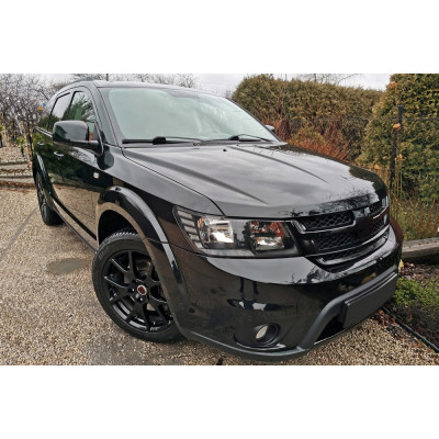 Чорні тюнінг передні фари DODGE JOURNEY I 2008-2020