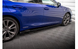 Тюнінгові накладки (листви) під бічні пороги Lexus ES Mk7 версія F Sport