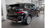 Накладка на край заднього бампера BMW X1 III U11 (чорна дзеркальна)