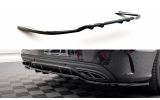 Тюнінгова накладка на задній бампер Mercedes C W205 AMG-Line