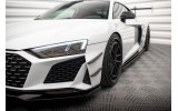 Комплект накладок на передній бампер (Canards) Audi R8 Mk2 післярестайл