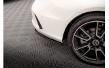Тюнінг накладка на задній бампер Mercedes C Coupe AMG-Line C205 рестайл