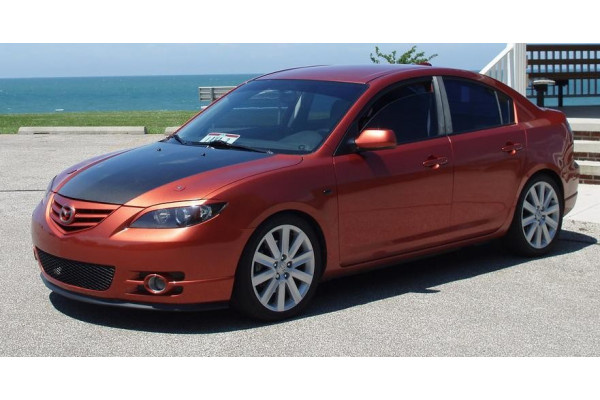 Накладки на фари (війки) Mazda 3 sedan