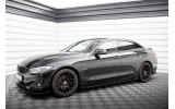 Листя під бічні пороги з накладками Street Pro BMW 4 Gran Coupe F36