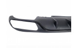 Дифузор заднього бампера з чорними насадками у стилі E63 AMG для Mercedes E-Class W213