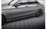 Бокові лістви під пороги Street Pro Mercedes-AMG C63 Sedan / Estate W205 рестайл