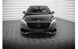 Передній дифузор під бампер Street Pro Mercedes-Benz A AMG-Line W176 рестайл