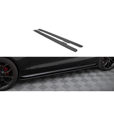 Тюнінг накладки на бокові пороги Street Pro Audi A5 / A5 S-Line / S5 8T Coupe / Cabrio
