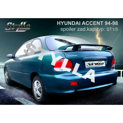 спойлер багажника на ніжках Hyundai Accent (1994-1998)