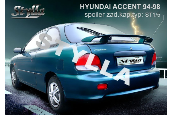 спойлер багажника на ніжках Hyundai Accent (1994-1998)