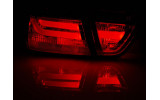 Задні тюнінг ліхтарі LED BAR BMW 3 E90 червоні
