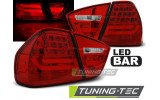 Задні тюнінг ліхтарі LED BAR BMW 3 E90 червоні