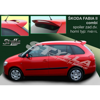 спойлер кришки багажника Skoda Fabia II combi