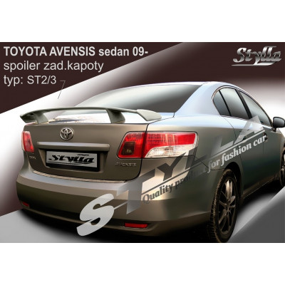 спойлер Toyota Avensis sedan (2009-...) високий