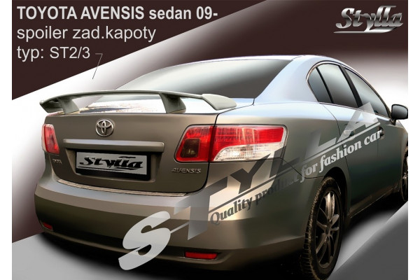 спойлер Toyota Avensis sedan (2009-...) високий