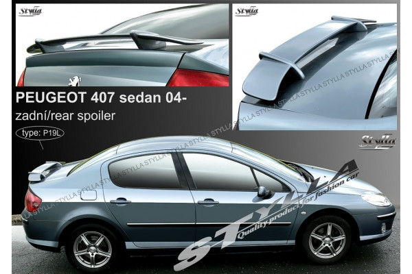 спойлер багажника Peugeot 407 sedan