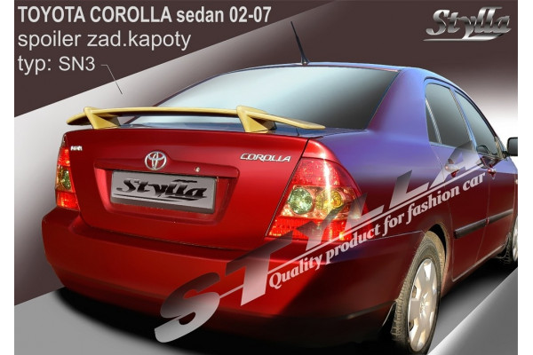 спойлер на ніжках Toyota Corolla sedan (2002-2007)