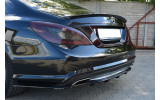 Центральна накладка заднього бампера Mercedes CLS C218/W218 AMG-line