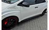 Накладки на пороги Honda Civic IX Type R