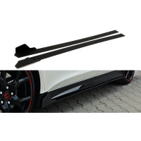 Накладки на пороги Honda Civic IX Type R