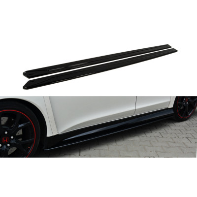 Тюнінгове листя під пороги Honda Civic 9 Type R