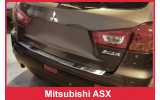 Накладка на бампер із загином Mitsubishi ASX Crossover