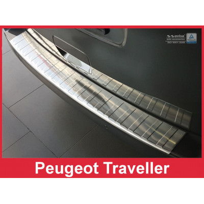 Захисна накладка на бампер Peugeot Traveller / Citroen Space Tourer / Toyota Proace Verso II / Opel Vivaro 3