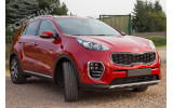 хром накладки на передні протитуманні фари Kia Sportage