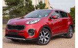 хром накладки на передні протитуманні фари Kia Sportage