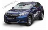 накладка на передній бампер Honda HRV