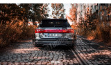 Комплект обвісу (широкий кузов) + карбонові спліттери Audi S6 C7 Avant