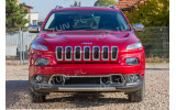 хром накладки передніх фар Jeep Cherokee