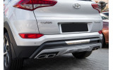 комплект накладок Hyundai Tucson III з імітацією насадок