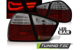 Задні led ліхтарі (стопи тюнінг) BMW 3 E90 червоно-тоновані