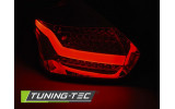 Хром ліхтарі задні світлодіодні Ford Focus MK3 Hatchback 15-18 LED BAR