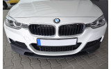 Дифузор переднього бампера BMW F30/F31 у стилі M-Performance