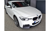 Дифузор переднього бампера BMW F30/F31 у стилі M-Performance