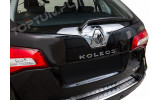 хром накладка на кришку багажника Renault Koleos з вирізом під знак