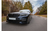 Спойлер під передній бампер BMW 5 G30/G31 M-Pack вер.2