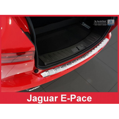 Захисна накладка на бампер із загином Jaguar E-Pace