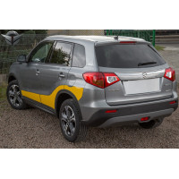 хром накладка на кришку багажника Suzuki Vitara II з вирізом для значка