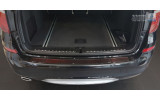 захисна накладка на бампер BMW X3 F25 сталь з карбоновою вставкою