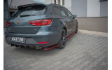 Бічні дифузори заднього бампера Seat Leon Cupra MK3 FL Sportstourer