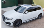 пороги (підніжки бічні) Audi Q7 4M